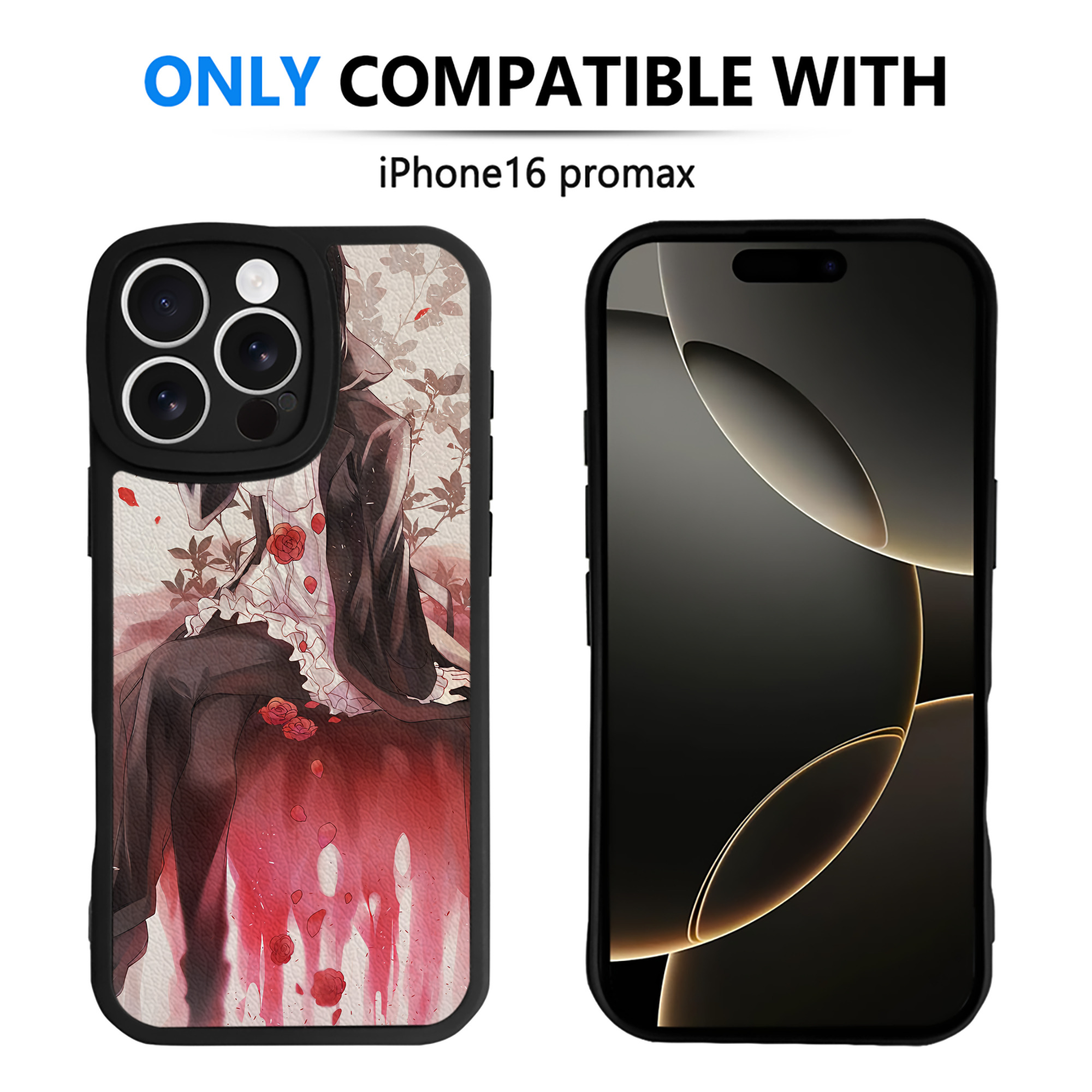 （画像用） 文豪ストレイドッグス Bungo Stray Dogs 【iPhone 16シリーズ対応】シリコンスマホケース（レザー調） 材質：シリコン